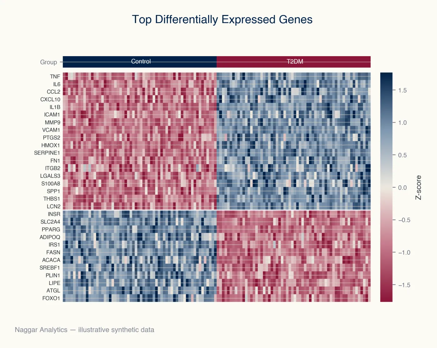 Transcriptomic Profiling of Type 2 Diabetes — Riyadh Cohort